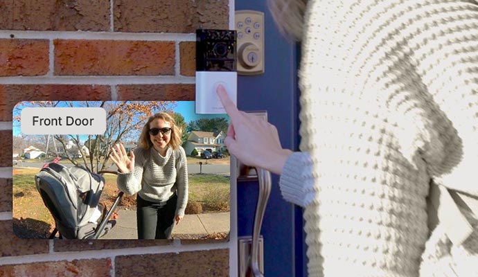 Smart door entry monitoring system Smart door entry monitoring system