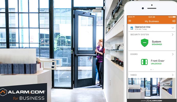 Automated commercial space access control system Automated commercial space access control system