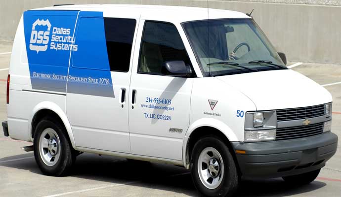 Dallas Security Service van