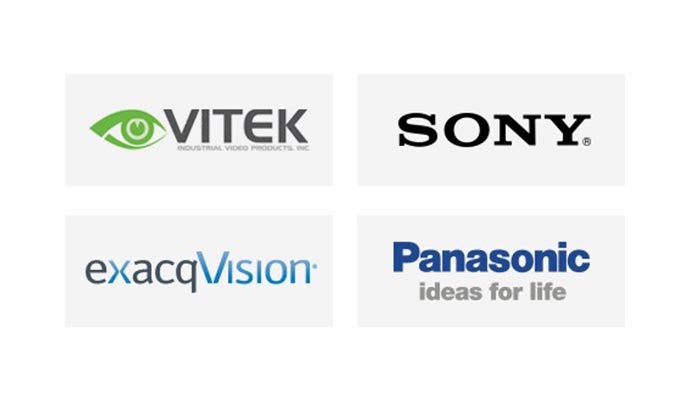 Different types of video surveillance camera brand Different types of video surveillance camera brand